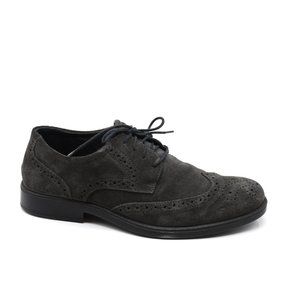 1901 Men's Oxfords Grey Suede 43